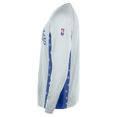 Orlando Magic 2025/26 City Edition Authentic Pregame Dri-FIT Long Sleeve Shooting T-Shirt Silver | Nike US