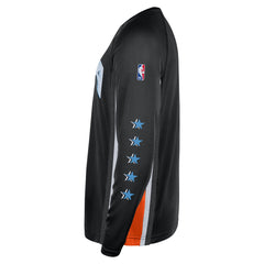 LA Clippers 2025/26 City Edition Authentic Pregame Dri-FIT Long Sleeve Shooting T-Shirt Black | Nike Near Me