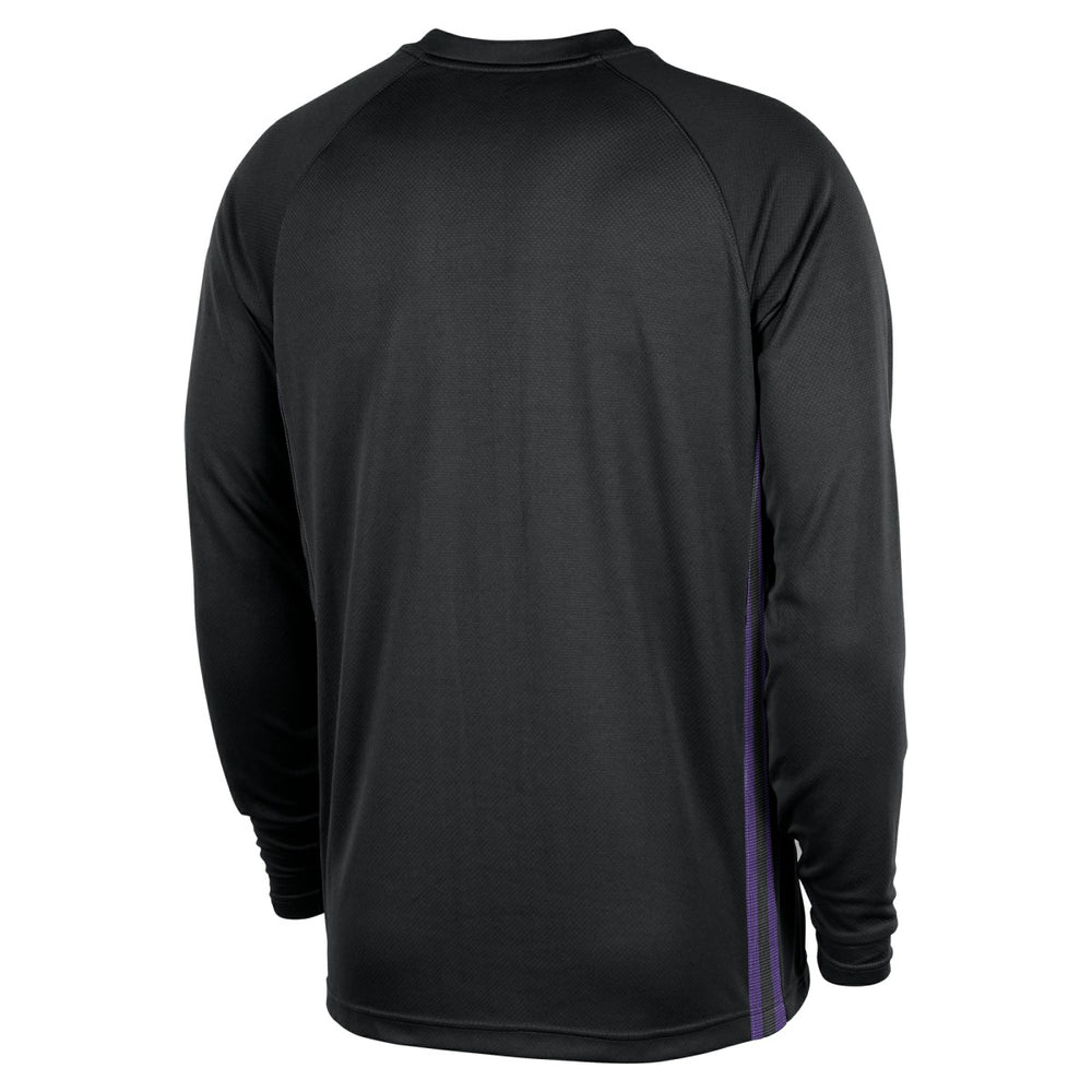 Los Angeles Lakers 2025/26 City Edition Authentic Pregame Dri-FIT Long Sleeve Shooting T-Shirt Black | Nike outlet