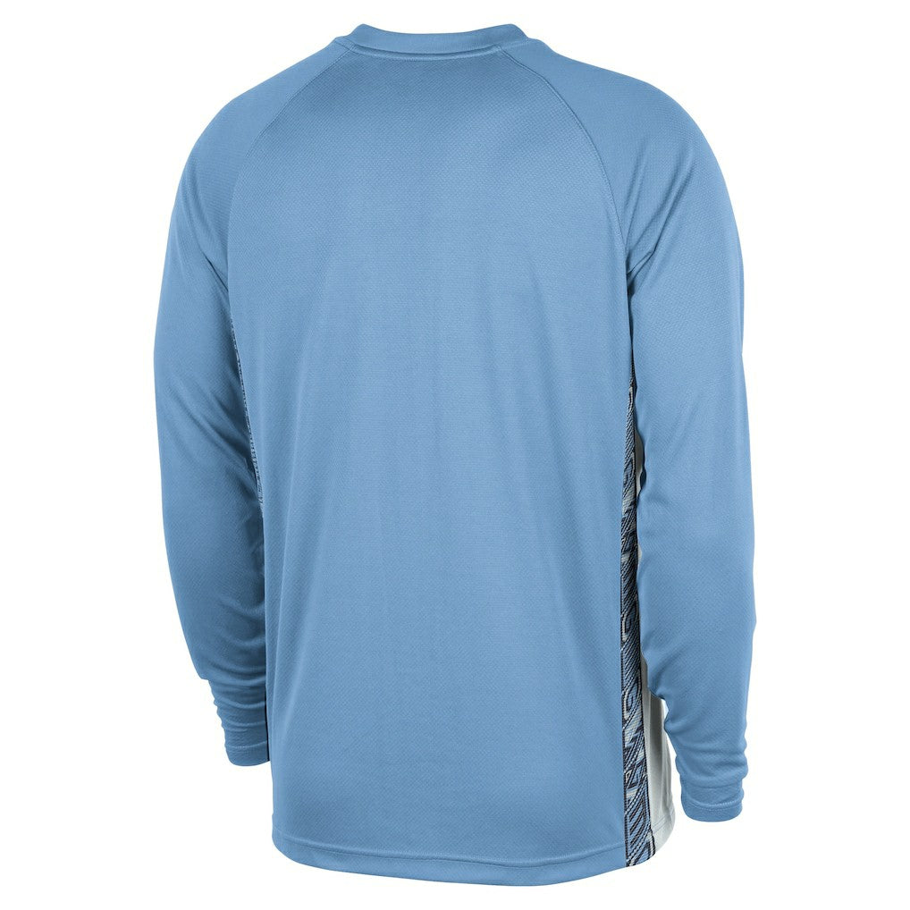 Memphis Grizzlies 2025/26 City Edition Authentic Pregame Dri-FIT Long Sleeve Shooting T-Shirt Light Blue | Nike outlet