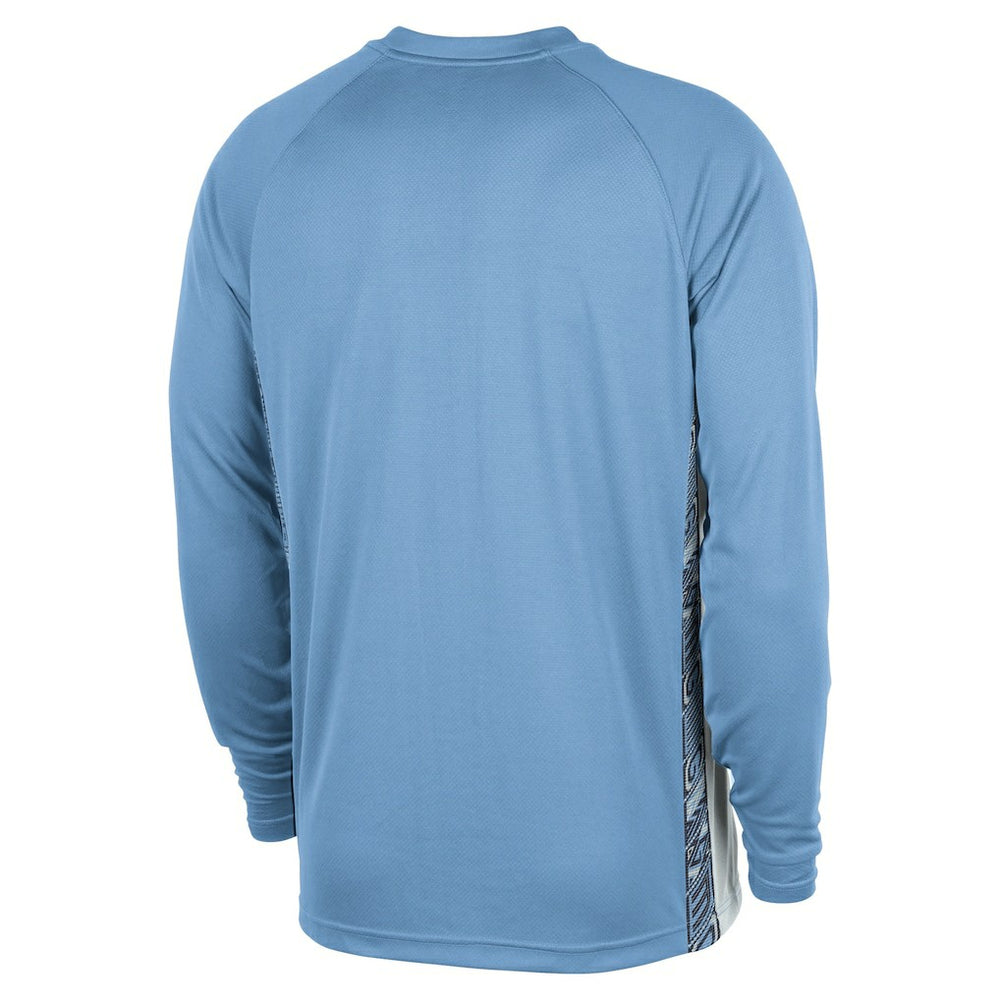 Memphis Grizzlies 2025/26 City Edition Authentic Pregame Dri-FIT Long Sleeve Shooting T-Shirt Light Blue | Nike outlet