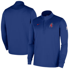 Houston Rockets 2025/26 City Edition Remix Authentic Coaches Dri-FIT Half-Zip Top for sale Blue | Nike US