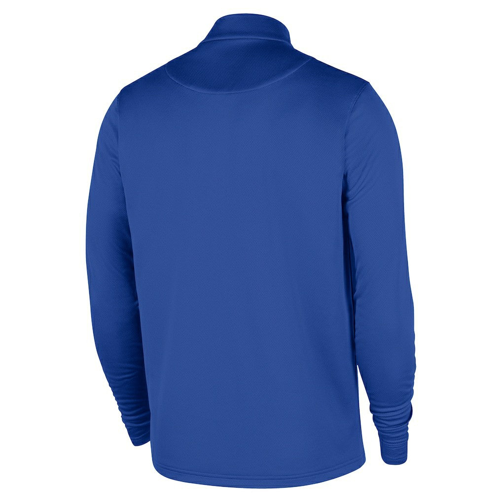 Indiana Pacers 2025/26 City Edition Remix Authentic Coaches Dri-FIT Half-Zip Top Blue | Nike US