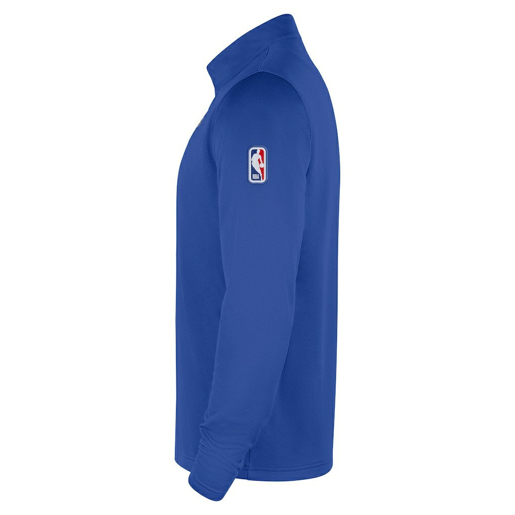 Indiana Pacers 2025/26 City Edition Remix Authentic Coaches Dri-FIT Half-Zip Top Blue | Nike US