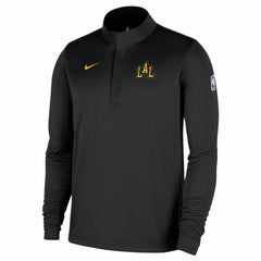 Los Angeles Lakers 2025/26 City Edition Remix Authentic Coaches Dri-FIT Half-Zip Pullover Black | Nike Lifestyle