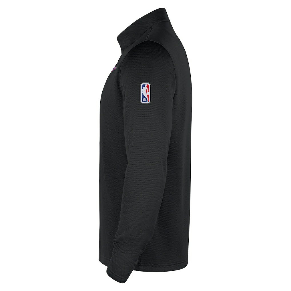 Chicago Bulls 2025/26 City Edition Remix Authentic Coaches Dri-FIT Half-Zip Top Black | Nike outlet