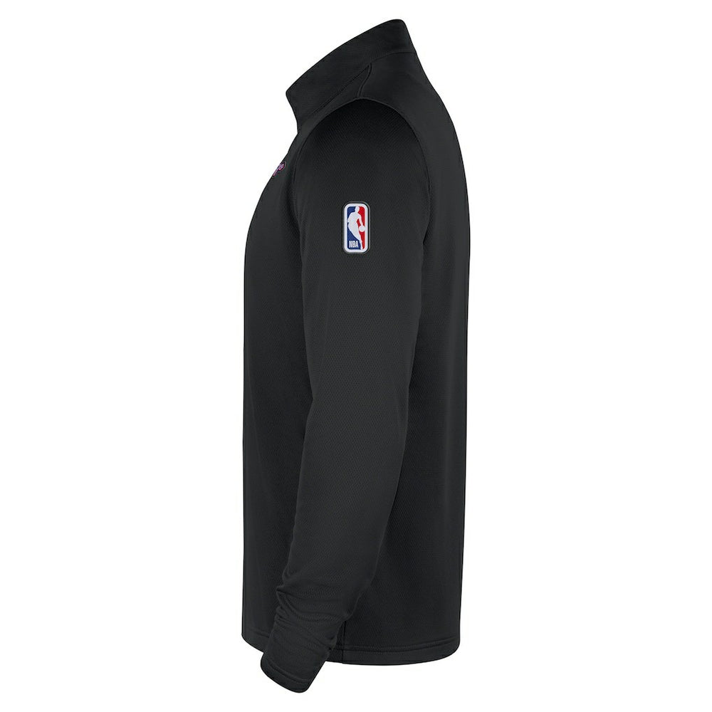 Chicago Bulls 2025/26 City Edition Remix Authentic Coaches Dri-FIT Half-Zip Top Black | Nike outlet