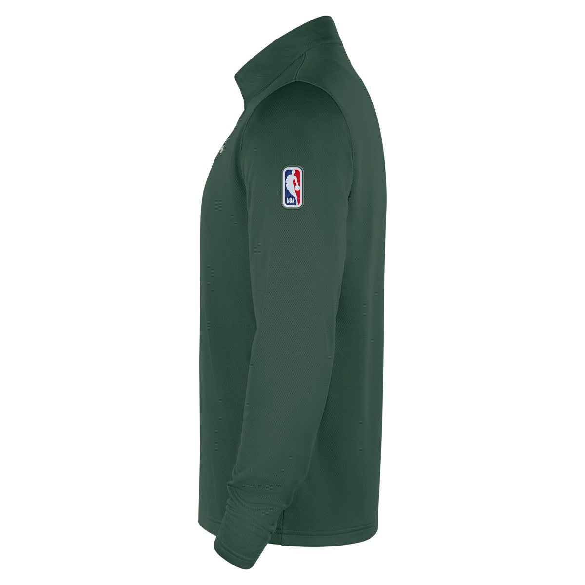 Milwaukee Bucks 2025/26 City Edition Remix Authentic Coaches Dri-FIT Half-Zip Top Hunter Green | Nike discount