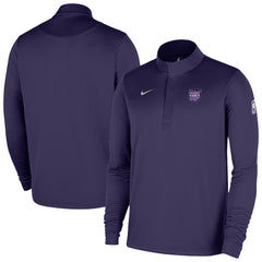 Sacramento Kings 2025/26 City Edition Remix Authentic Coaches Dri-FIT Half-Zip Top for sale Purple | Nike Lifestyle