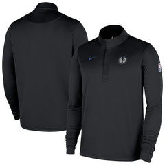 Dallas Mavericks 2025/26 City Edition Remix Authentic Coaches Dri-FIT Half-Zip Top for sale Black | Nike for sale
