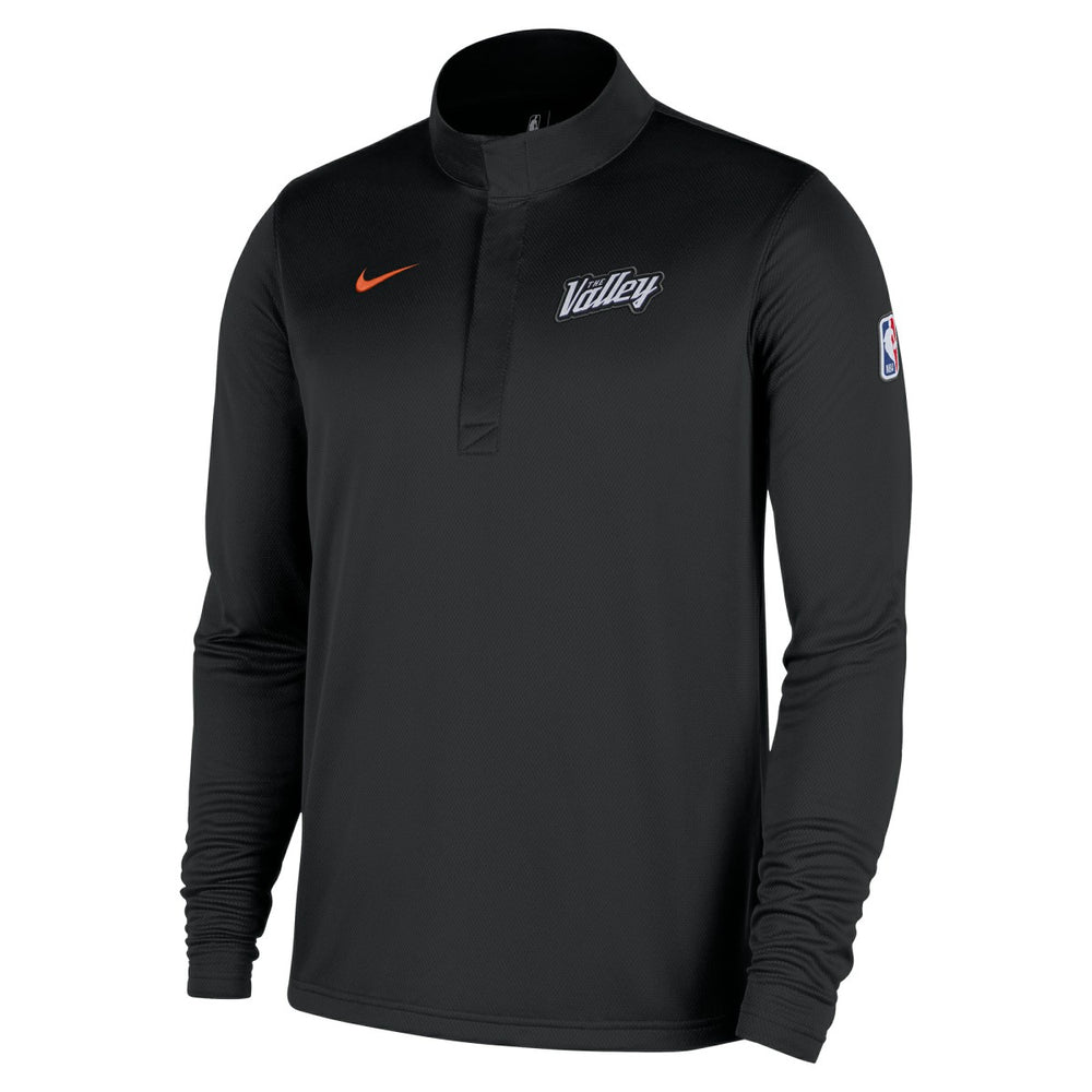 Phoenix Suns 2025/26 City Edition Remix Authentic Coaches Dri-FIT Half-Zip Top Black | Nike discount