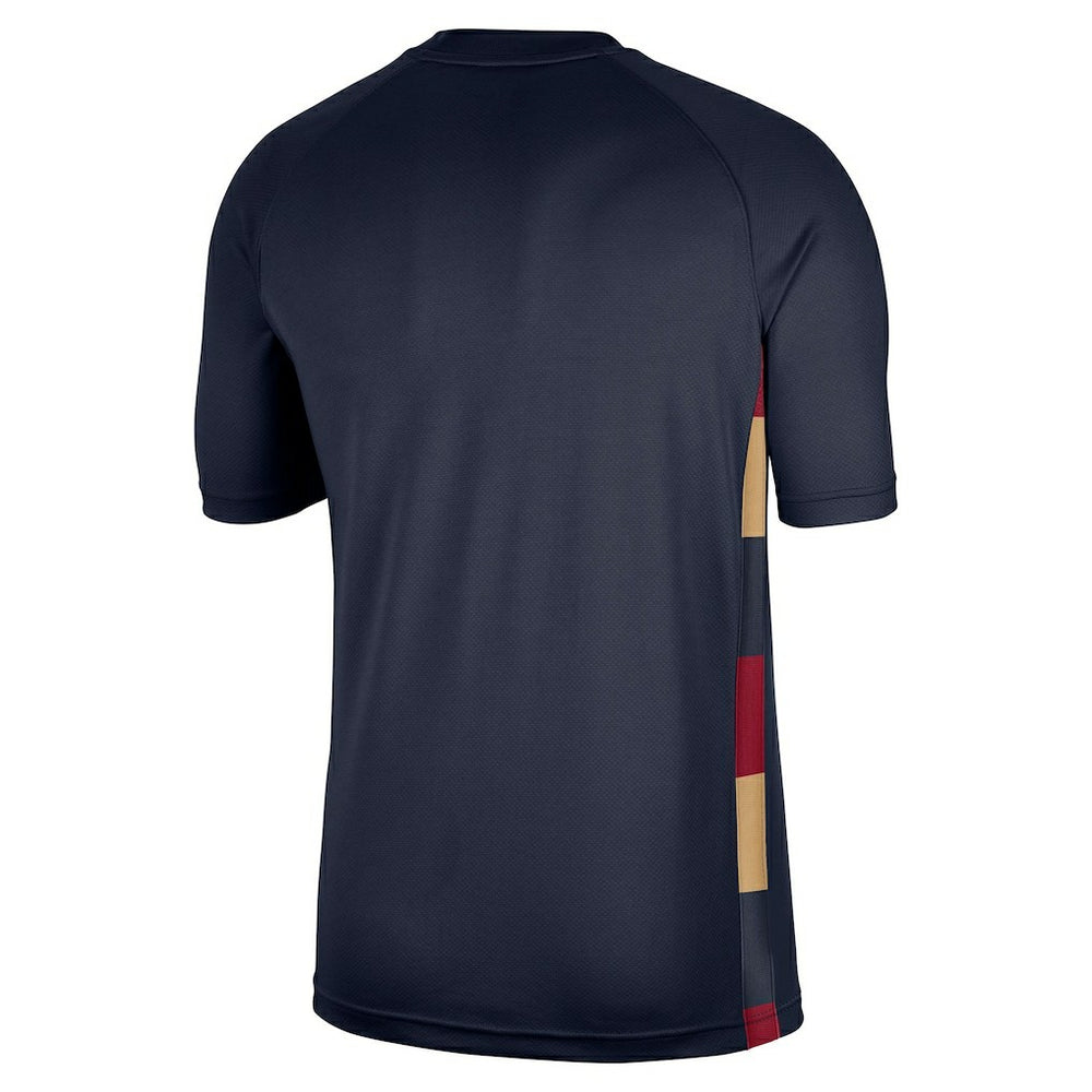 Cleveland Cavaliers Classic Edition Hardwood Classics Authentic Game Shooting T-Shirt for sale Navy | Nike outlet