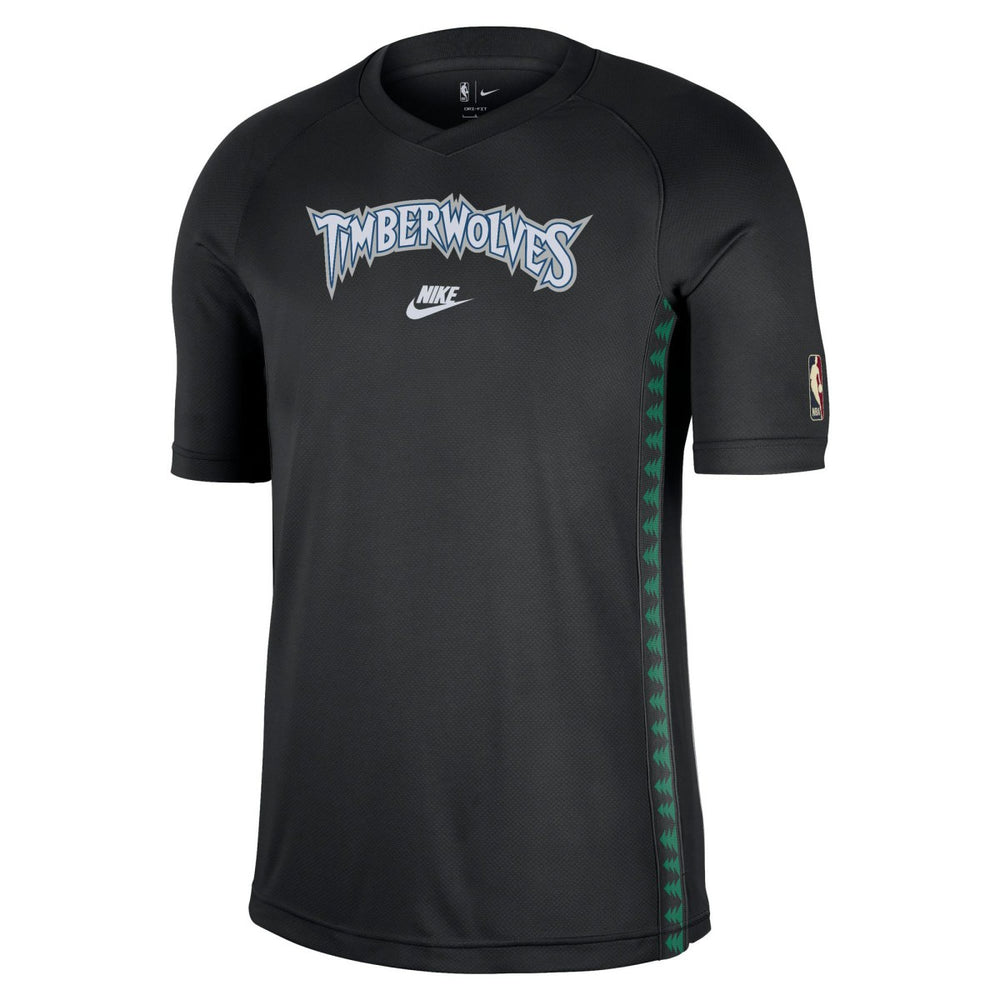 Minnesota Timberwolves Classic Edition Hardwood Classics Authentic Game Shooting T-Shirt Black | Nike online