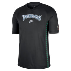Minnesota Timberwolves Classic Edition Hardwood Classics Authentic Game Shooting T-Shirt Black | Nike online