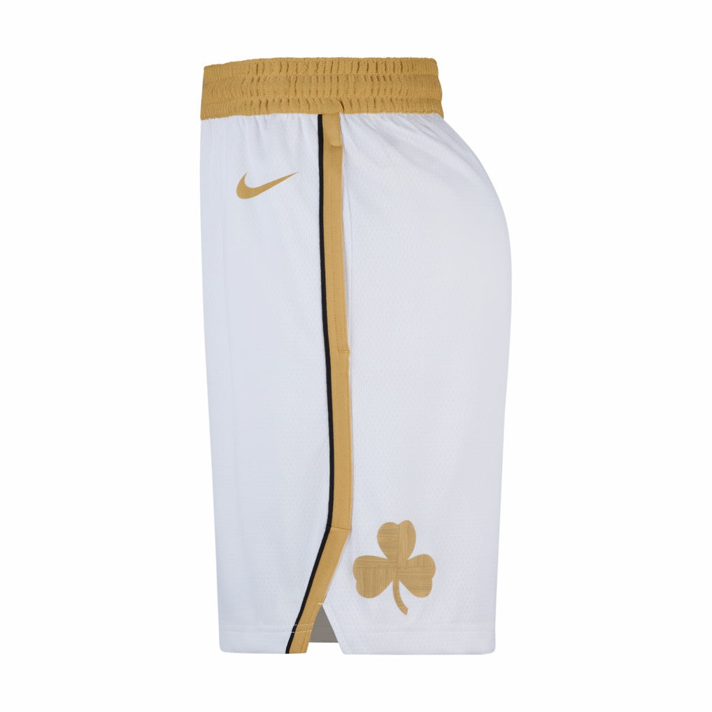 Boston Celtics 2025/26 City Edition Remix Dri-FIT Swingman Shorts White | Nike Near Me