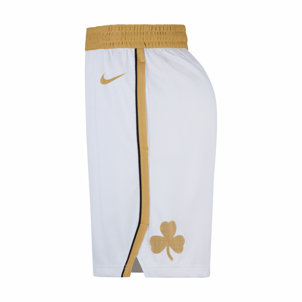 Boston Celtics 2025/26 City Edition Remix Dri-FIT Swingman Shorts White | Nike Near Me
