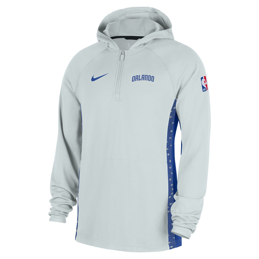 Orlando Magic 2025/26 City Edition Remix Authentic On-Court Quarter-Zip Dri-FIT Hooded Jacket Silver | Nike US