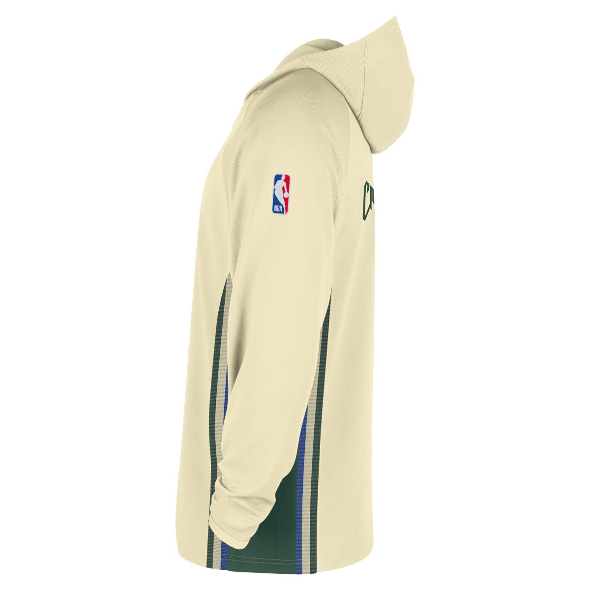 Milwaukee Bucks 2025/26 City Edition Remix Authentic On-Court Quarter-Zip Dri-FIT Hooded Jacket White | Nike online