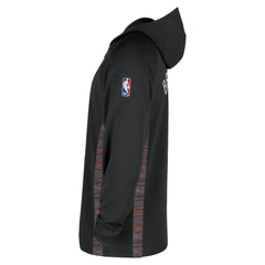 Brooklyn Nets 2025/26 City Edition Remix Authentic On-Court Quarter-Zip Dri-FIT Hooded Jacket Black | Nike outlet