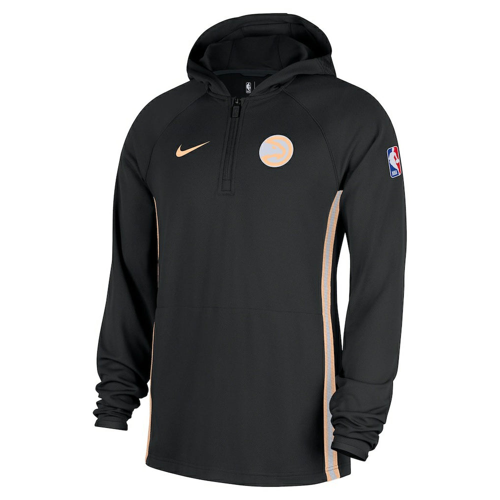 Atlanta Hawks 2025/26 City Edition Remix Authentic On-Court Quarter-Zip Dri-FIT Hooded Jacket Black | Nike for sale