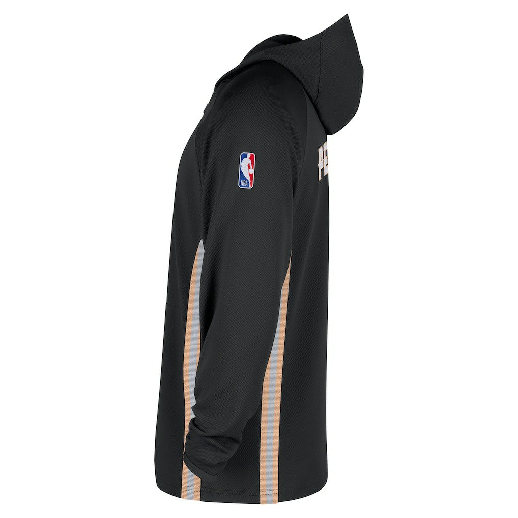Atlanta Hawks 2025/26 City Edition Remix Authentic On-Court Quarter-Zip Dri-FIT Hooded Jacket Black | Nike for sale