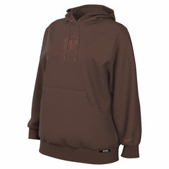 Golden State Warriors Women's 2025/26 City Edition Remix Premium Fleece Hoodie for sale Brown | Nike