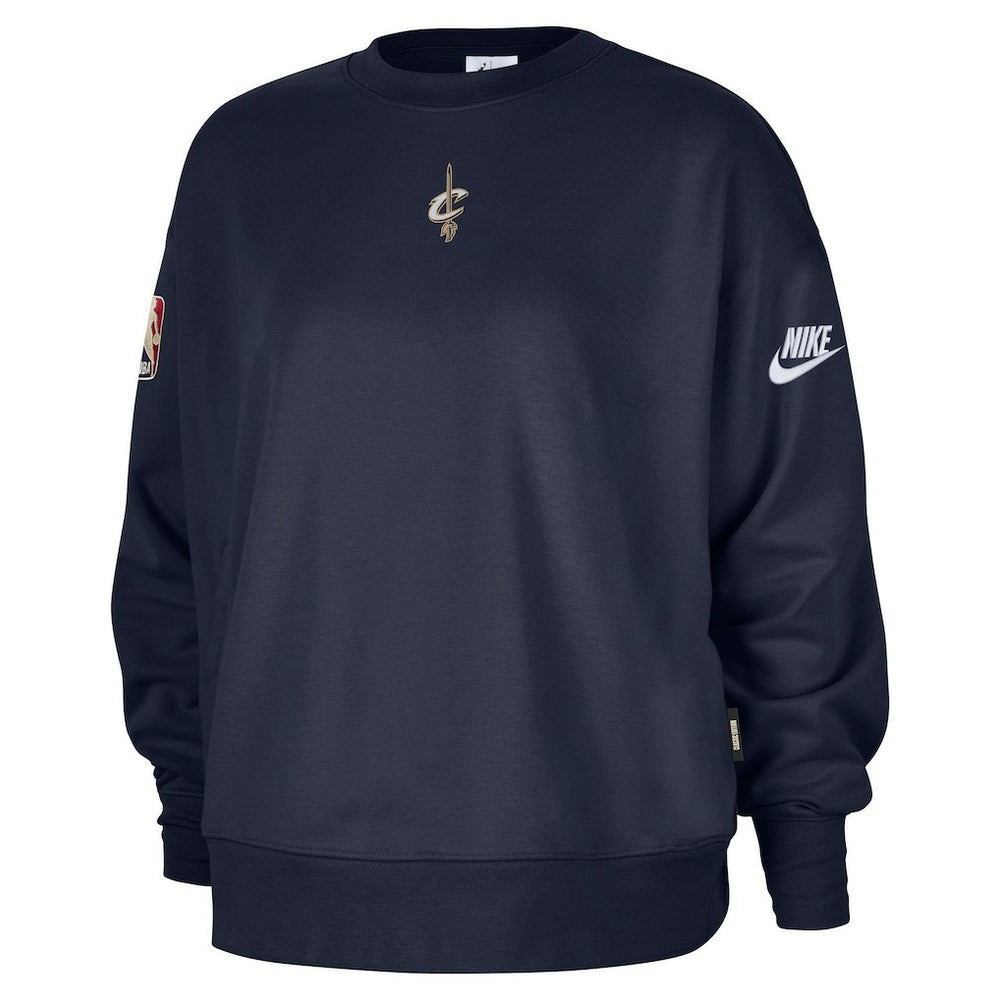 Cleveland Cavaliers Women's Classic Edition Hardwood Classics Premium Phoenix Fleece Sweatshirt for sale Navy | Nike US