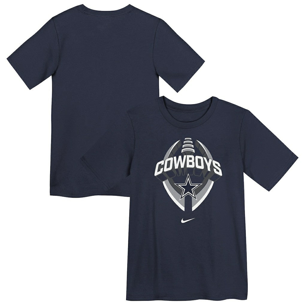 Nike Dallas Cowboys Preschool Icon Legend Dri-FIT T-Shirt Navy