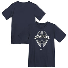 Nike Dallas Cowboys Preschool Icon Legend Dri-FIT T-Shirt Navy