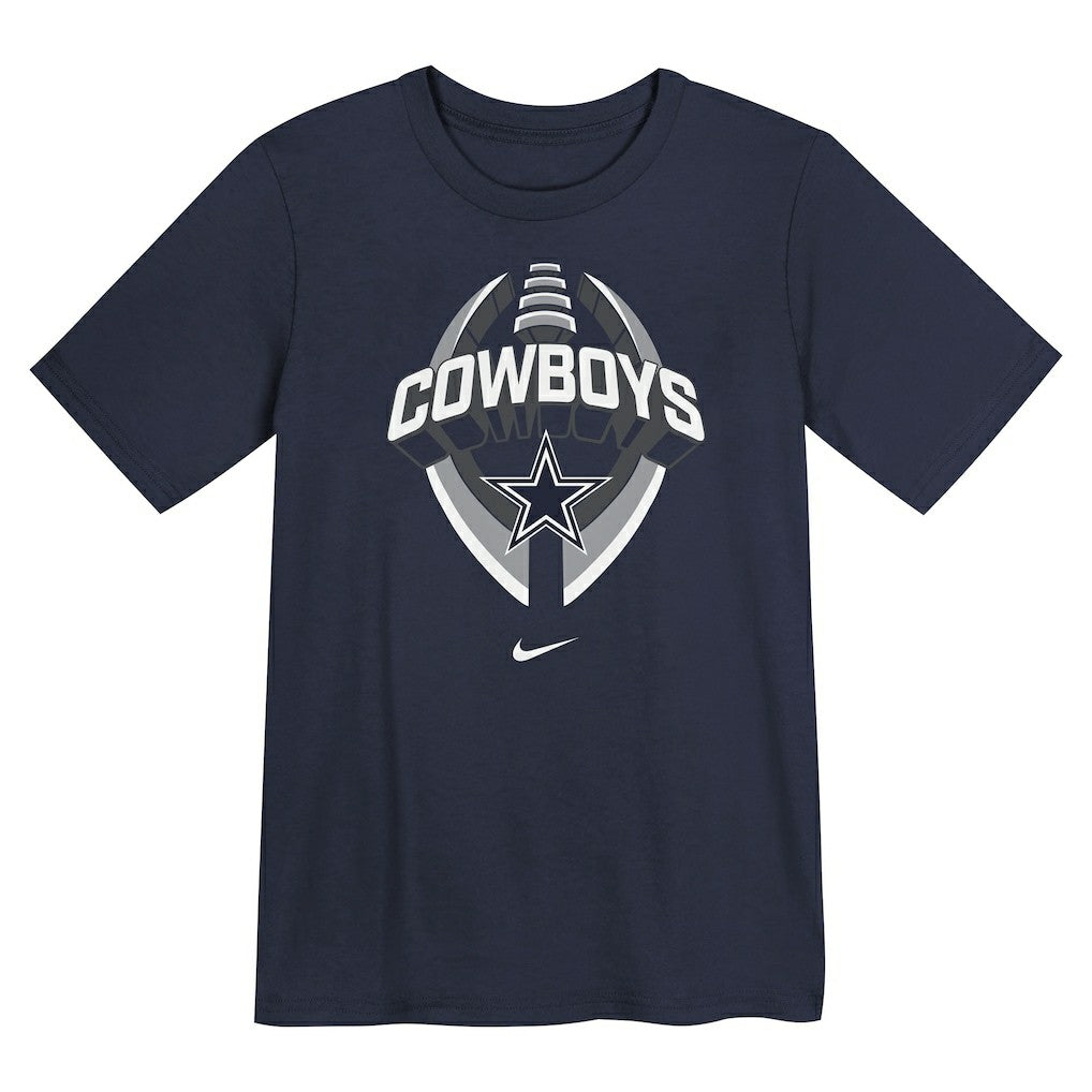 Nike Dallas Cowboys Preschool Icon Legend Dri-FIT T-Shirt Navy