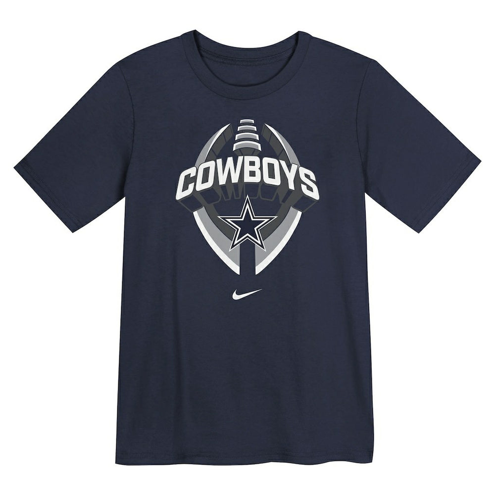 Nike Dallas Cowboys Preschool Icon Legend Dri-FIT T-Shirt Navy