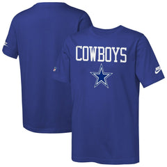 Nike Dallas Cowboys Youth Sideline T-Shirt Navy