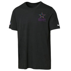 Nike Dallas Cowboys Youth 2025 NFL Crucial Catch Tri-Blend Dri-FIT T-Shirt Black