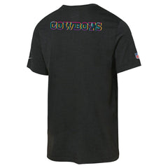 Nike Dallas Cowboys Youth 2025 NFL Crucial Catch Tri-Blend Dri-FIT T-Shirt Black