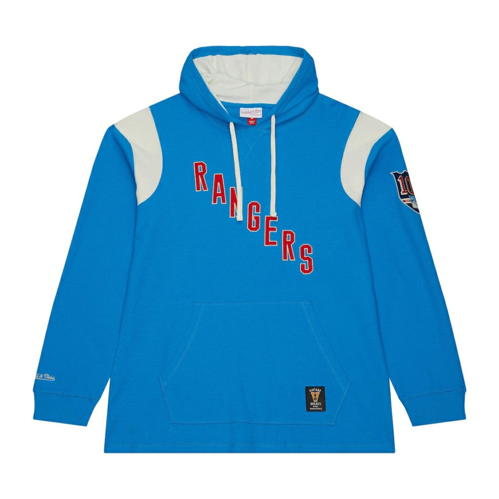 New York Rangers Centennial Lightweight Thermal Hoodie - Blue/White - NHL 202936277