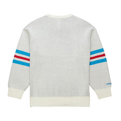New York Rangers Mitchell & Ness Centennial Retro Logo Sweater - Cream - NHL 202936278