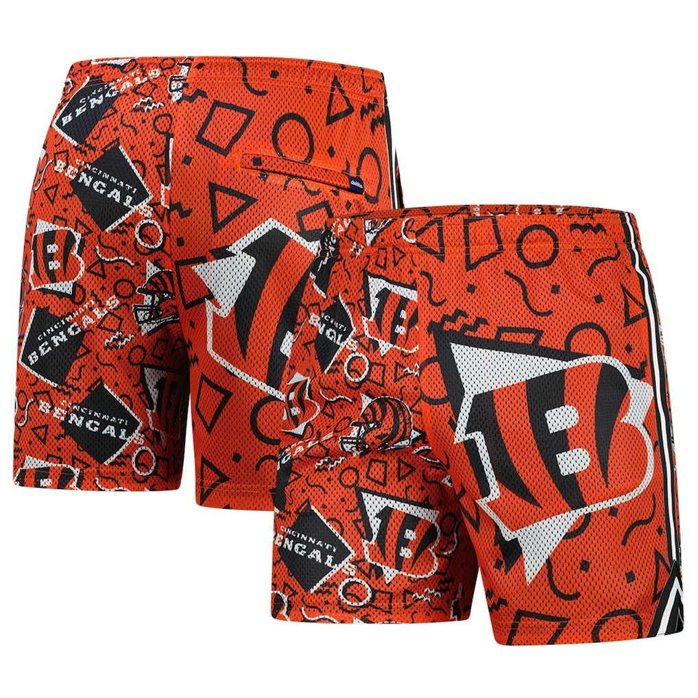 Cincinnati Bengals Chubbies Mesh Shorts Orange