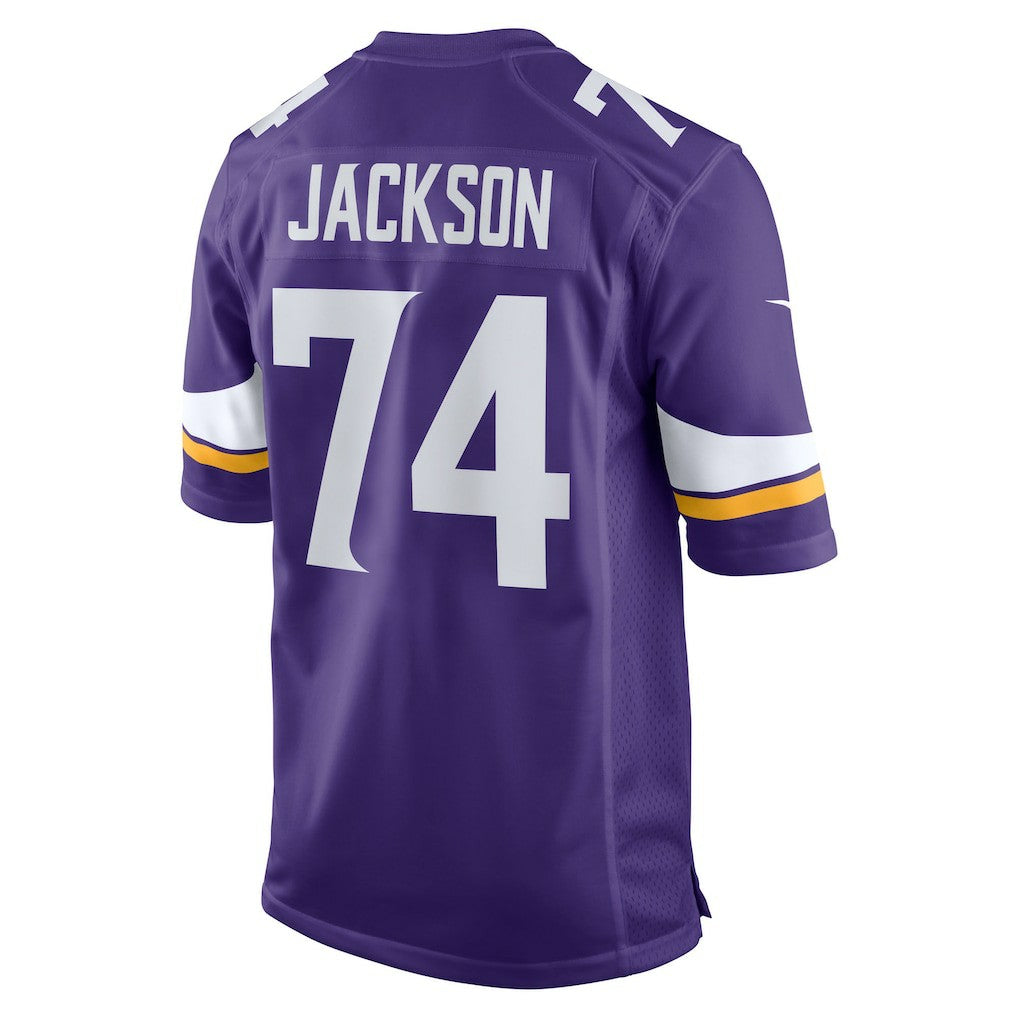 Nike Donovan Jackson Minnesota Vikings 2025 NFL Draft First Round Pick Game Jersey Purple