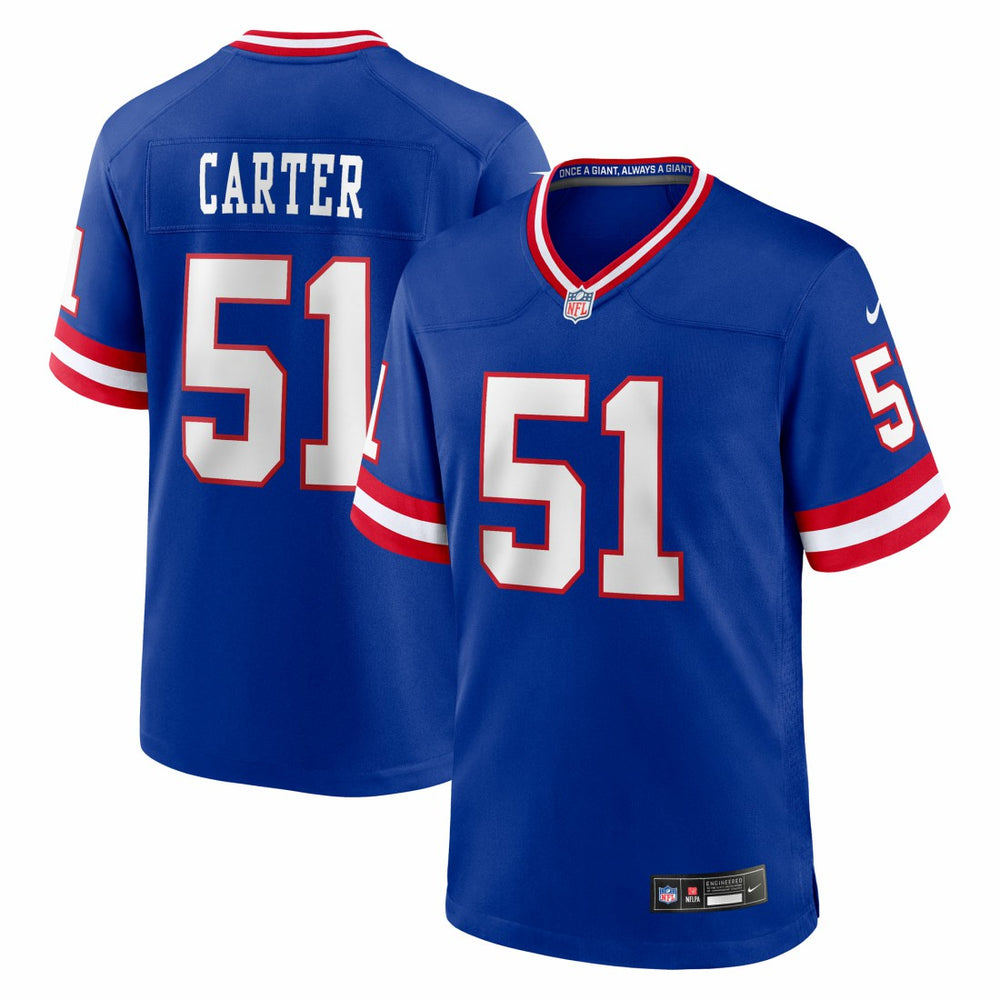 Nike Abdul Carter New York Giants First Round Pick 2nd Alternate Game Jersey Royal