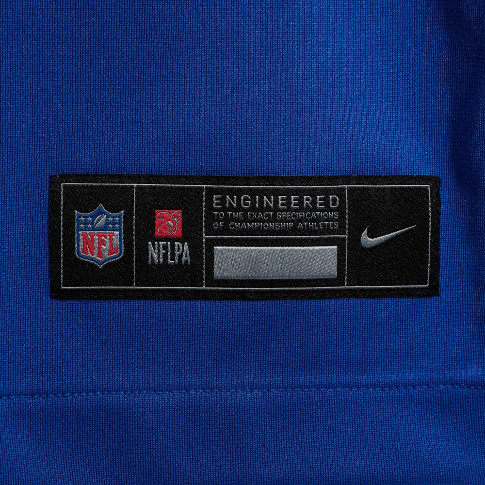 Nike Abdul Carter New York Giants First Round Pick 2nd Alternate Game Jersey Royal