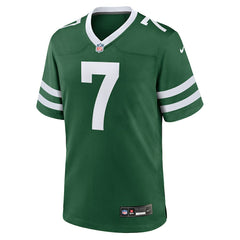 Nike Justin Fields New York Jets Game Player Jersey Legacy Green