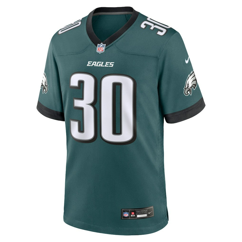 Nike Jihaad Campbell Philadelphia Eagles 2025 NFL Draft First Round Pick Game Jersey Green