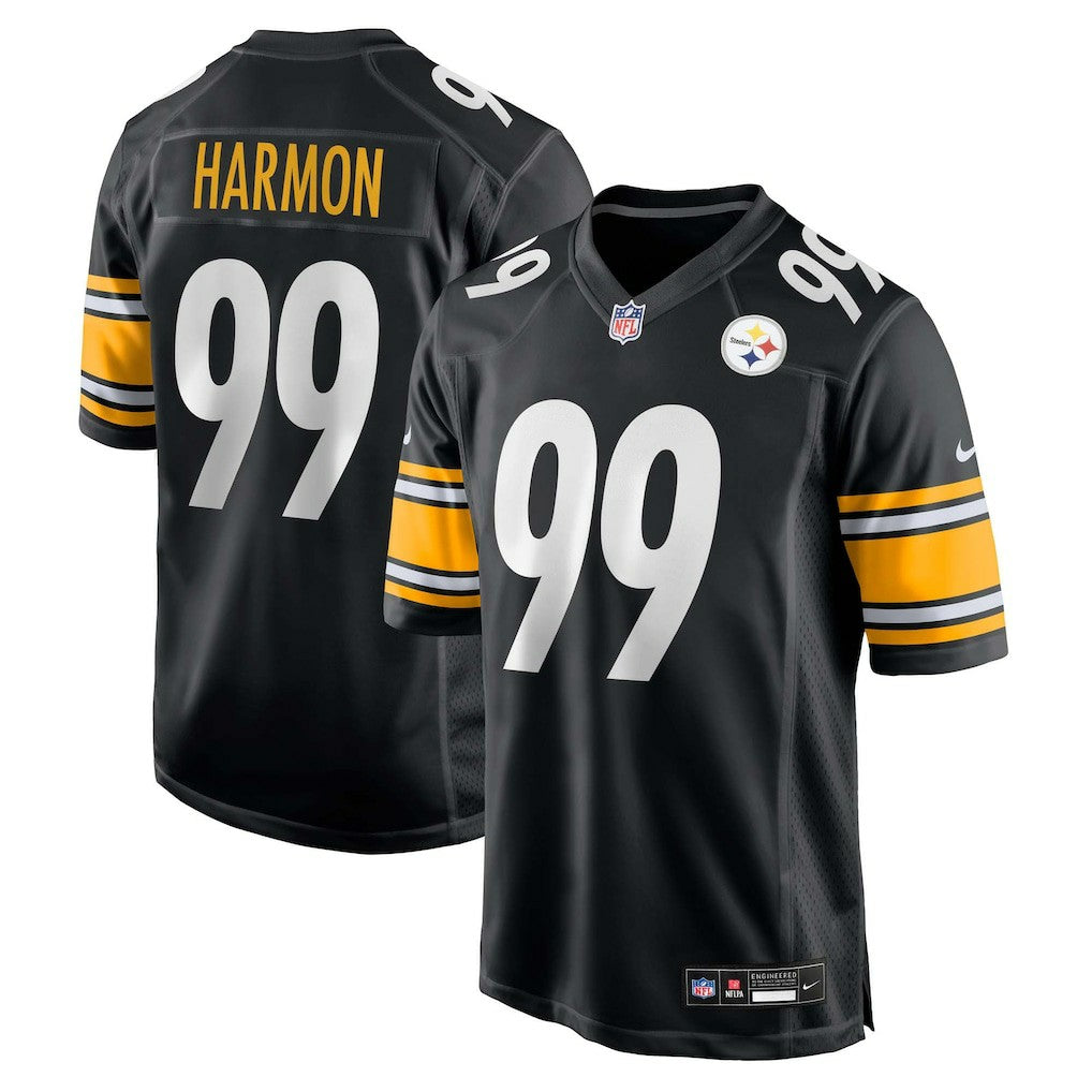 Nike Derrick Harmon Pittsburgh Steelers 2025 NFL Draft First Round Pick Game Jersey Black