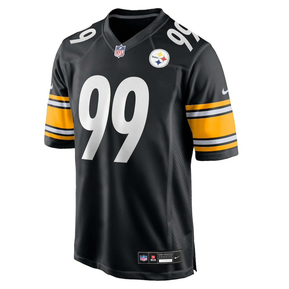 Nike Derrick Harmon Pittsburgh Steelers 2025 NFL Draft First Round Pick Game Jersey Black