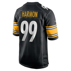 Nike Derrick Harmon Pittsburgh Steelers 2025 NFL Draft First Round Pick Game Jersey Black