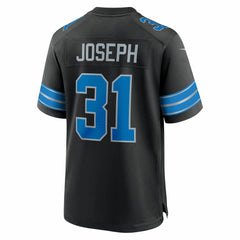 Nike Kerby Joseph Detroit Lions Alternate Game Jersey Black