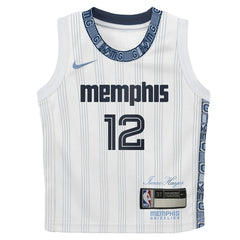 Ja Morant Memphis Grizzlies Preschool 2025/26 City Edition Swingman Jersey White | Nike discount