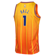LaMelo Ball Charlotte Hornets Youth 2025/26 City Edition Swingman Jersey Orange | Nike discount