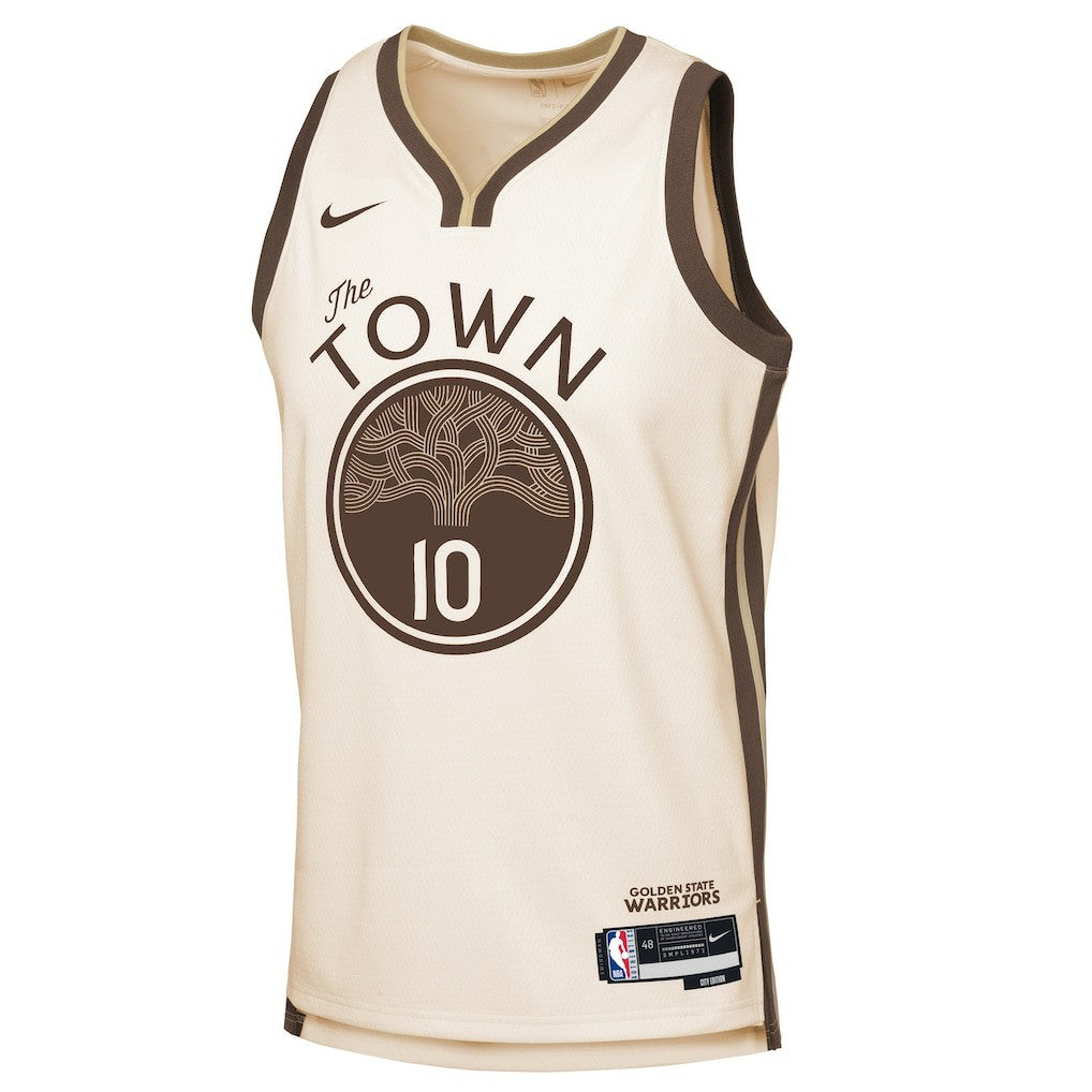 Jimmy Butler III Golden State Warriors Youth 2025/26 City Edition Swingman Jersey for sale Tan | Nike for sale