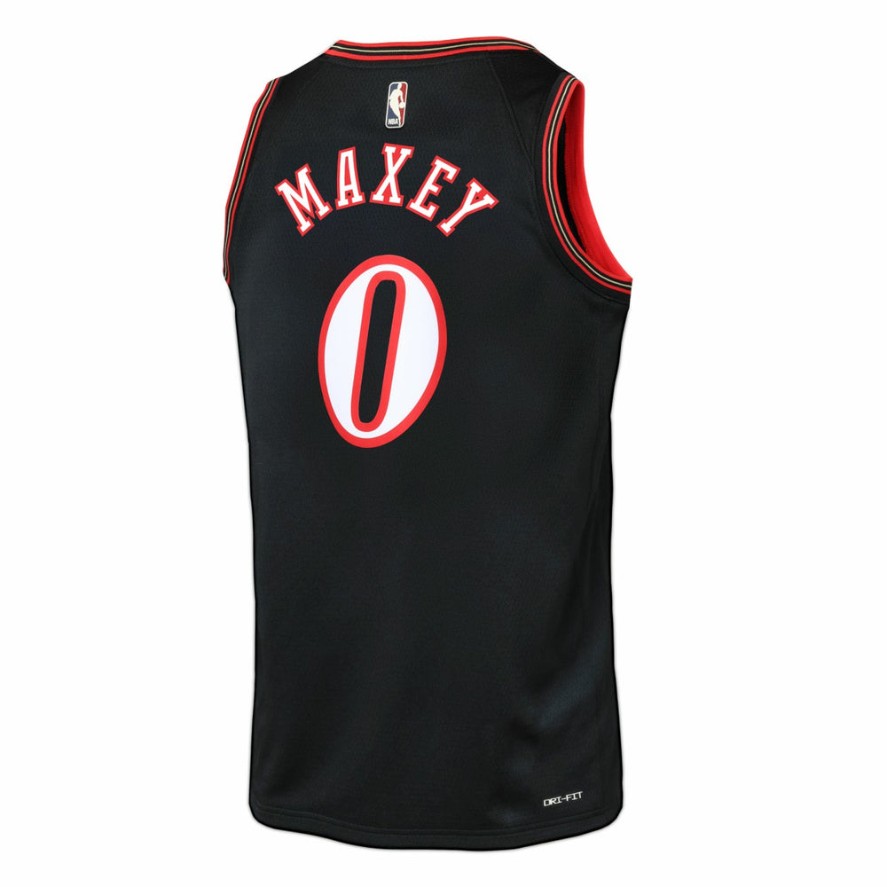 Tyrese Maxey Philadelphia 76ers Youth Swingman Jersey Classic Edition Black | Nike for sale